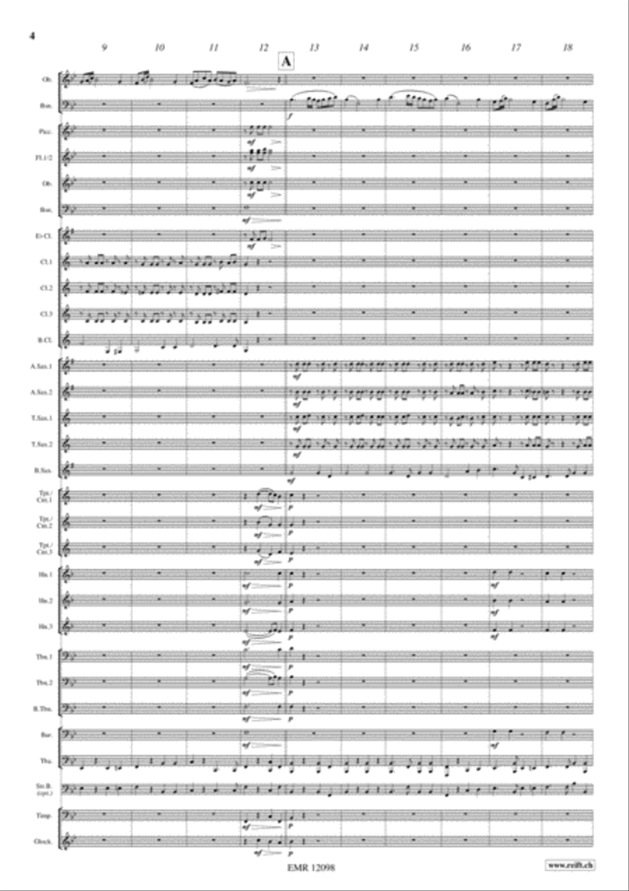 Capriccio Capriccio Concert Band scores gallery preview page 4