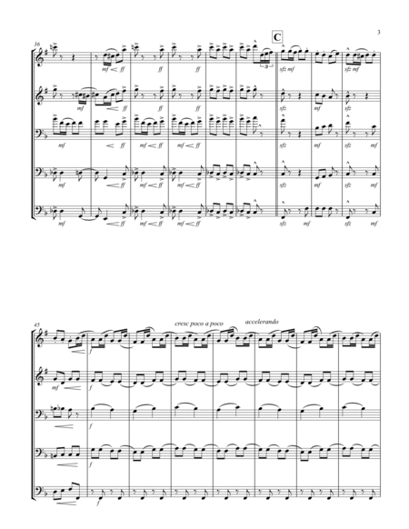 Russian Dance ("Trepak") (from "The Nutcracker Suite") (F) (Brass Quintet - 2 Trp, 2 Trb, 1 Tuba)