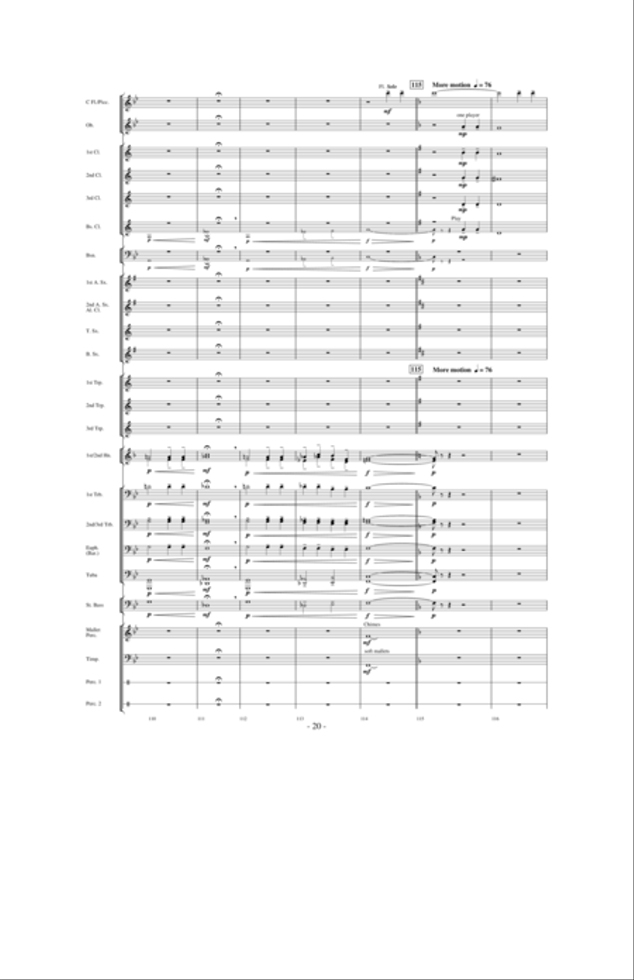 Flight of Valor Flight of Valor Concert Band scores gallery preview page 19