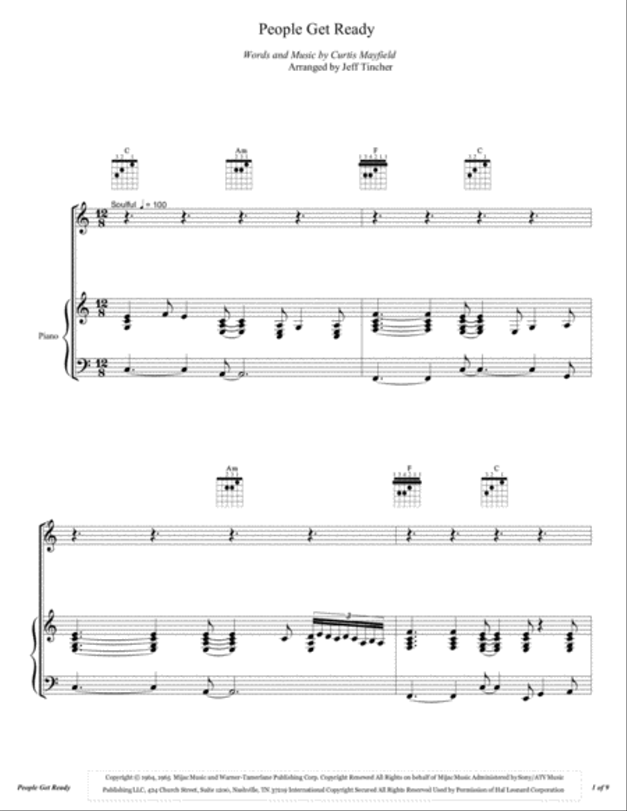 People Get Ready Voice scores gallery preview page 2