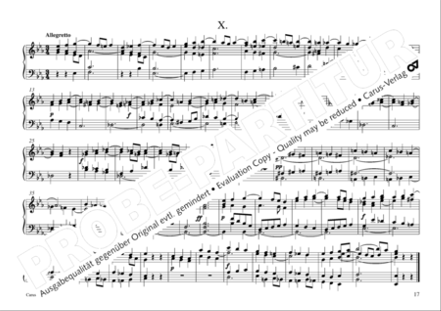 Vogler, 32 Preludes pour l' Orgue ou Pianoforte Piano scores gallery preview page 18