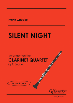 Book cover for Silent Night - Clarinet Quartet (score & parts)