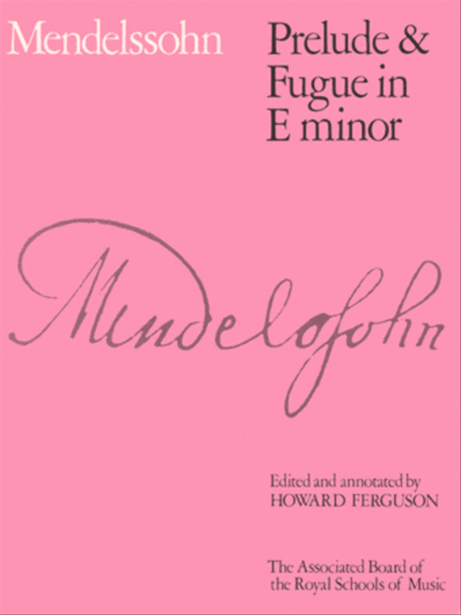 Prelude & Fugue in E minor Piano Method scores gallery preview page 1
