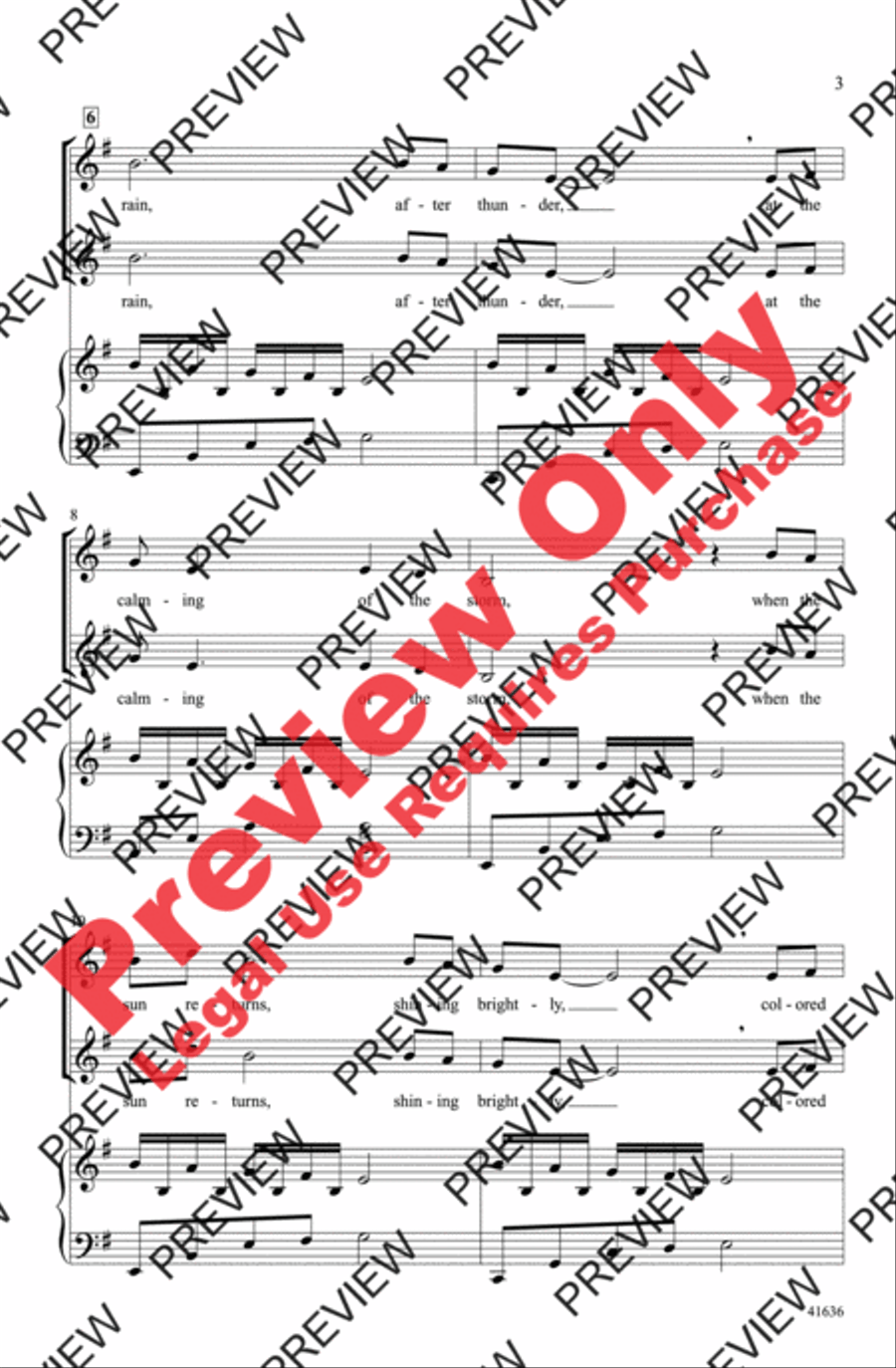 Ribbons in the Sky Ribbons in the Sky 2-Part scores gallery preview page 13