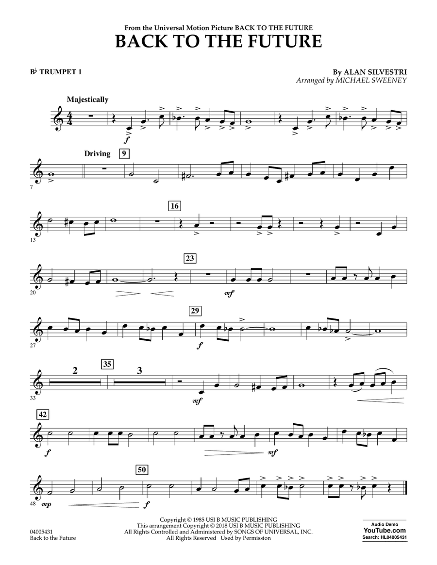 Back to cheap the future trumpet