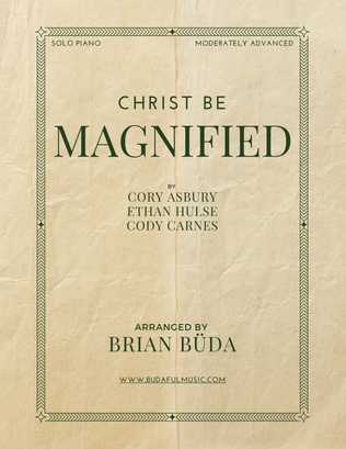 Book cover for Christ Be Magnified