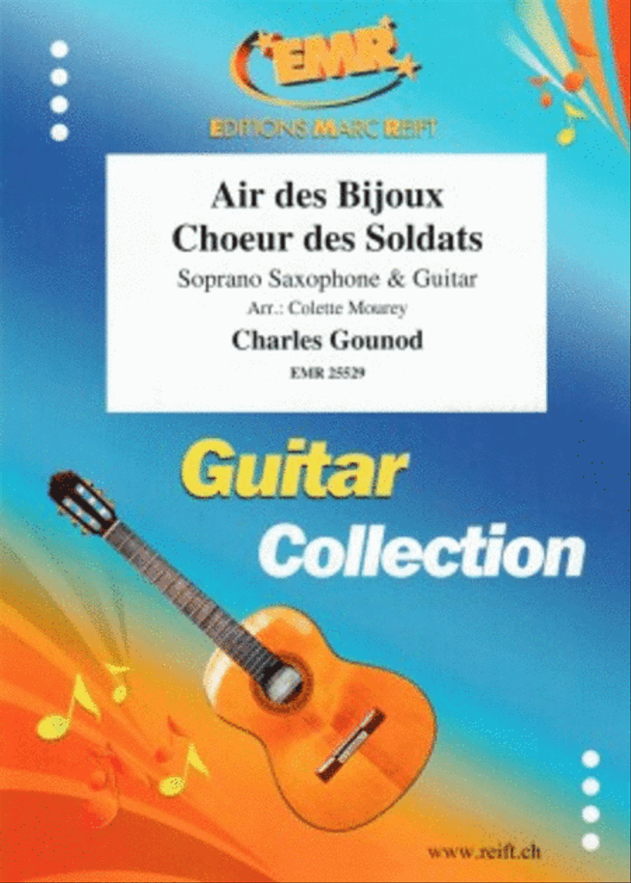 Air des Bijoux / Choeur des Soldats Soprano Saxophone scores gallery preview page 1