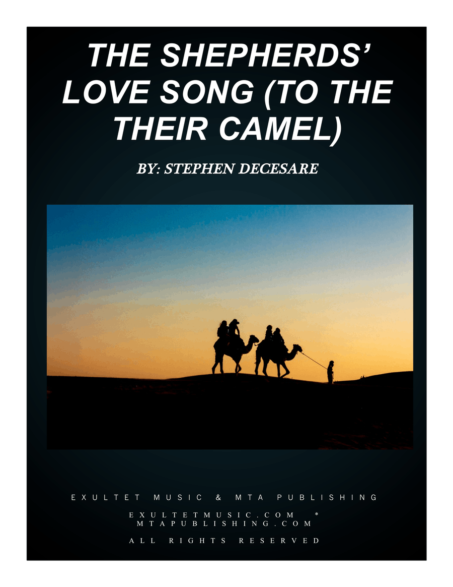 The Shepherds' Love Song (To Their Camel) 3-Part scores gallery preview page 1