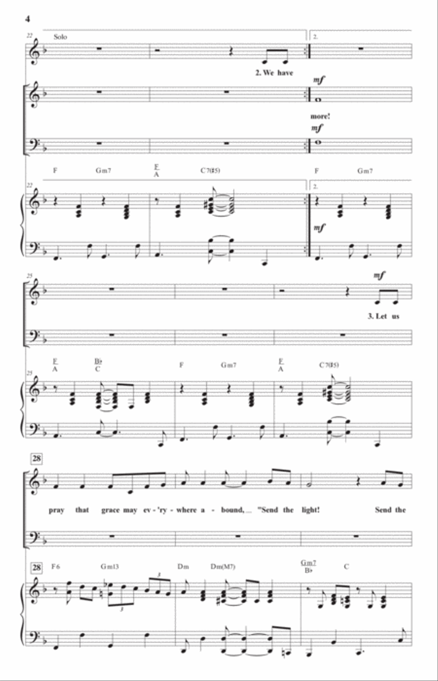 Send the Light (SAB) 3-Part scores gallery preview page 4