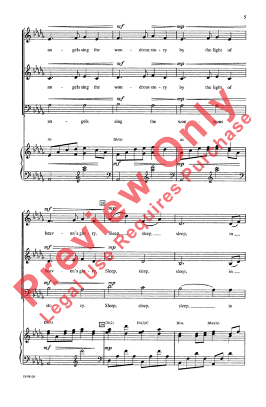 Still, Still, Still 3-Part scores gallery preview page 5