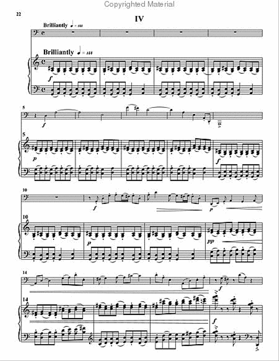 Concerto for Tuba Tuba scores gallery preview page 8
