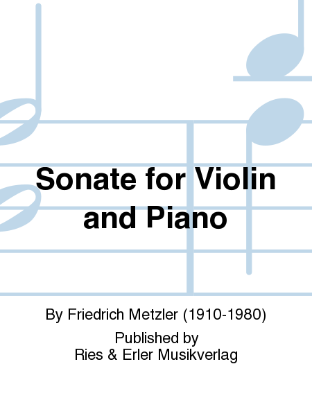 Sonate for Violin and Piano