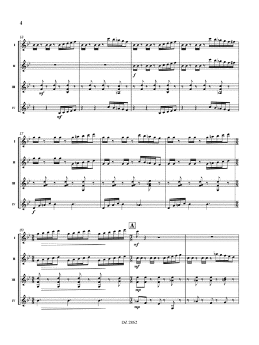 Y Felinheli Y Felinheli Guitar Ensemble scores gallery preview page 4
