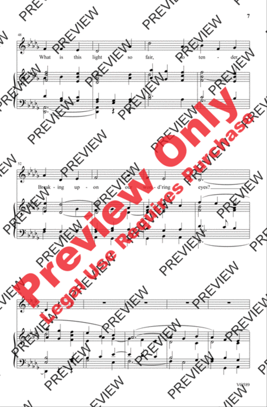 What Is This Lovely Fragrance? 4-Part scores gallery preview page 6