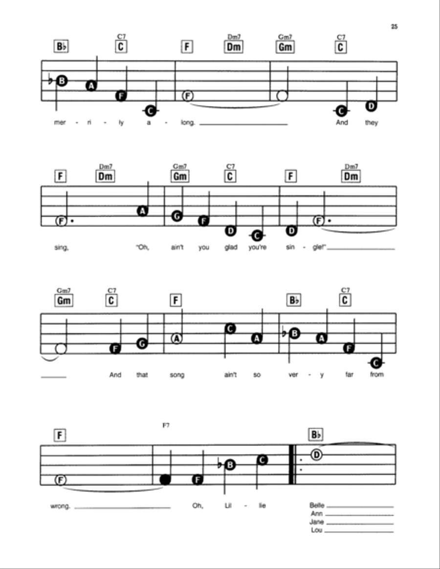 Jingle Jangle Jingle (I Got Spurs) Electronic Keyboard scores gallery preview page 2