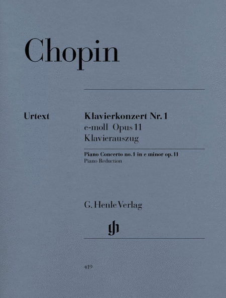 Frederic Chopin: Concerto for Piano and Orchestra no. 1 E minor op. 11