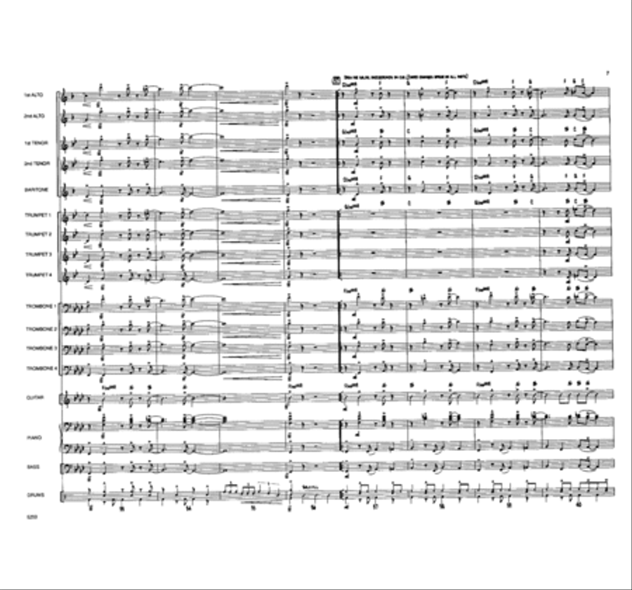 Abracadabra! Abracadabra! Jazz Ensemble scores gallery preview page 6