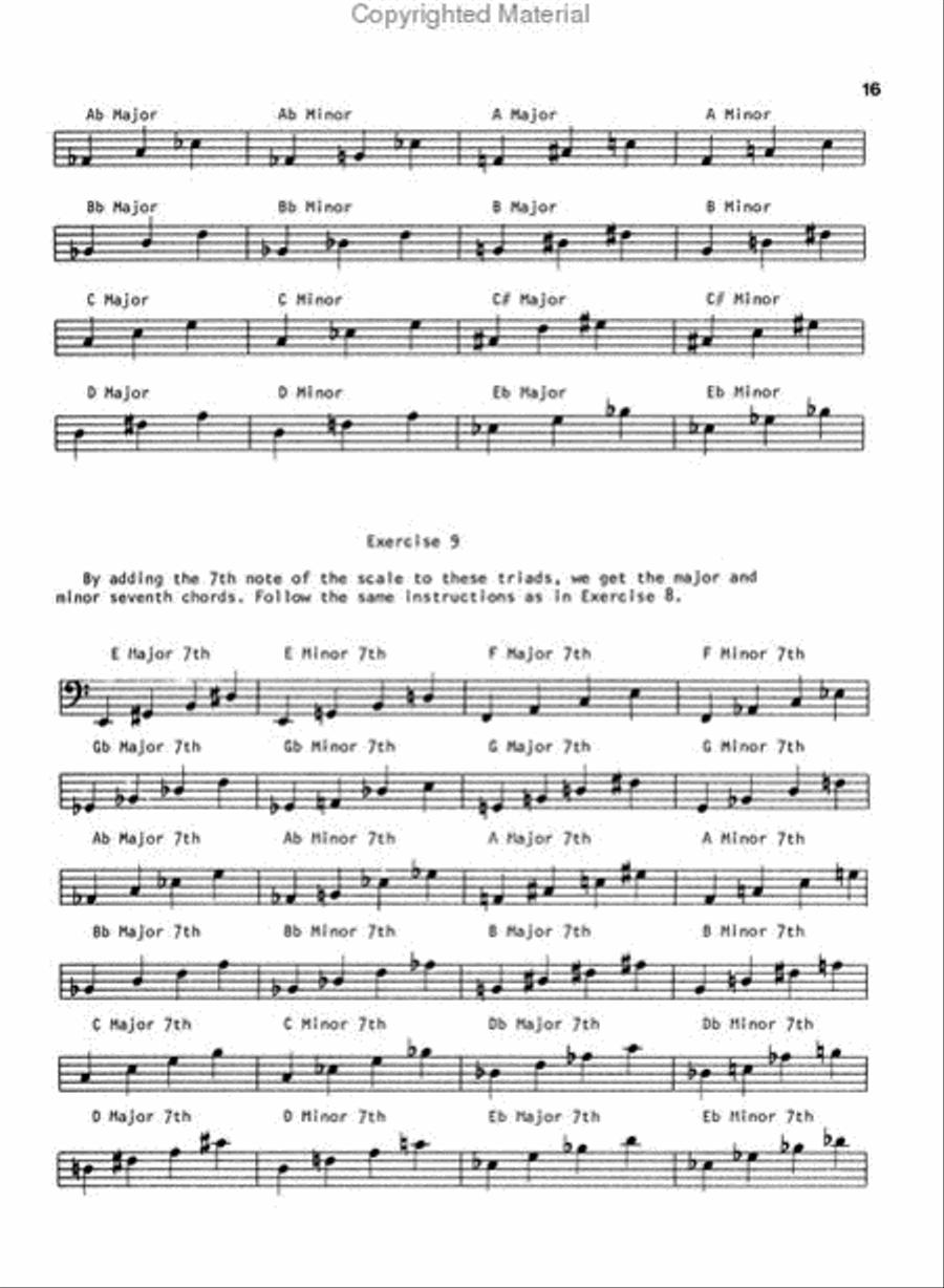Improvisor's Bass Method Bass Guitar scores gallery preview page 3
