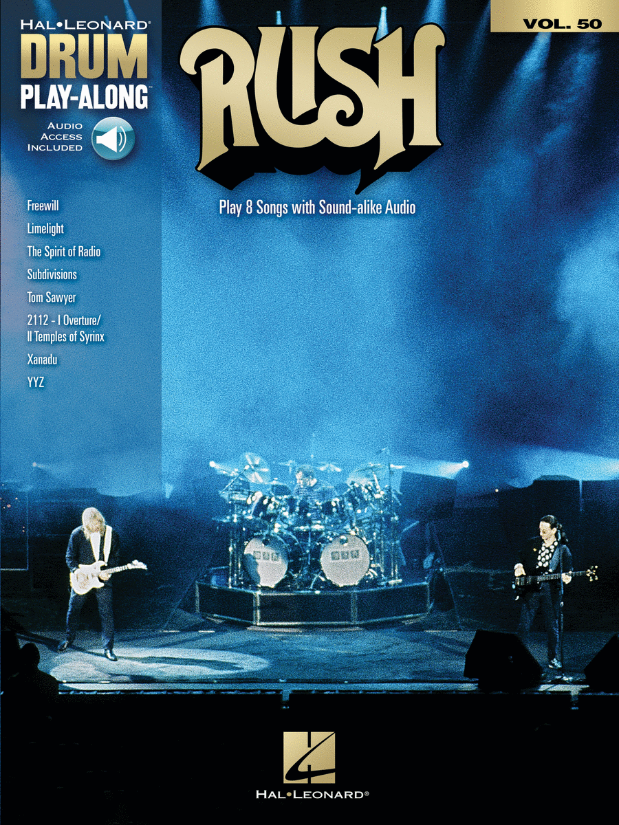 Rush (Drum Play-Along Volume 50)