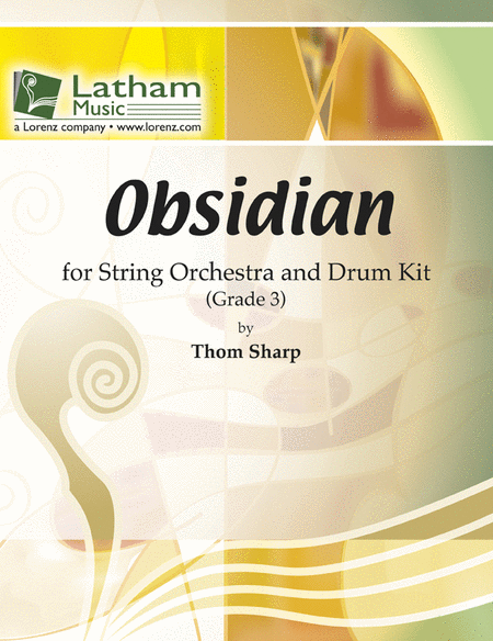 Obsidian for String Orchestra and Drum Kit image number null