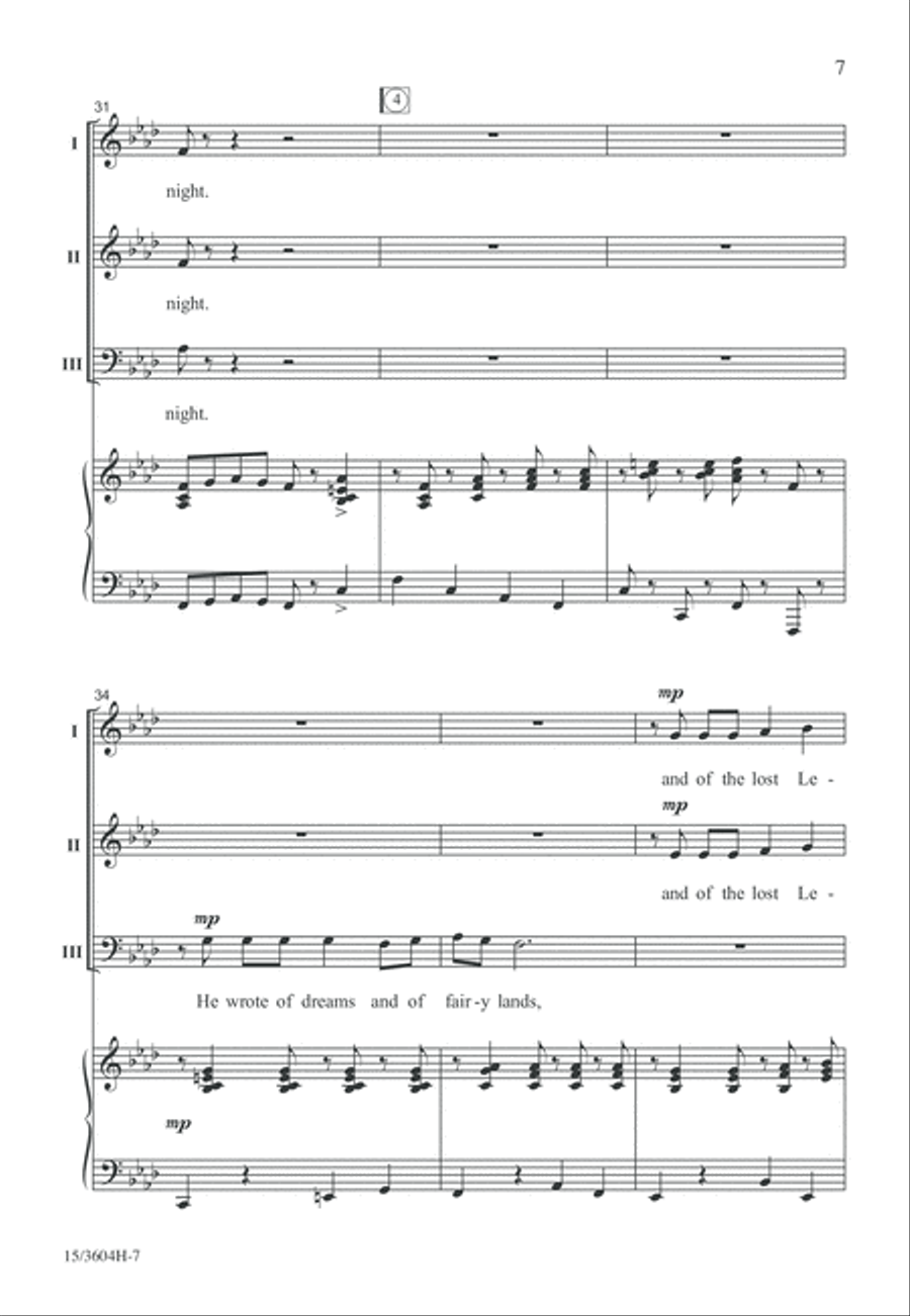 A Dark and Stormy Night A Dark and Stormy Night 3-Part scores gallery preview page 7