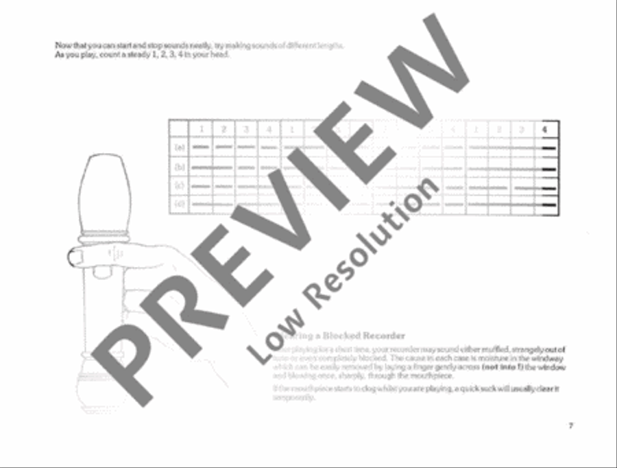 Enjoy the Recorder Alto Recorder scores gallery preview page 8