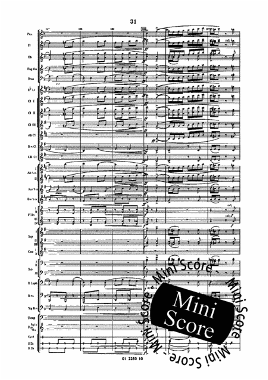 Evolutions Evolutions Concert Band scores gallery preview page 37