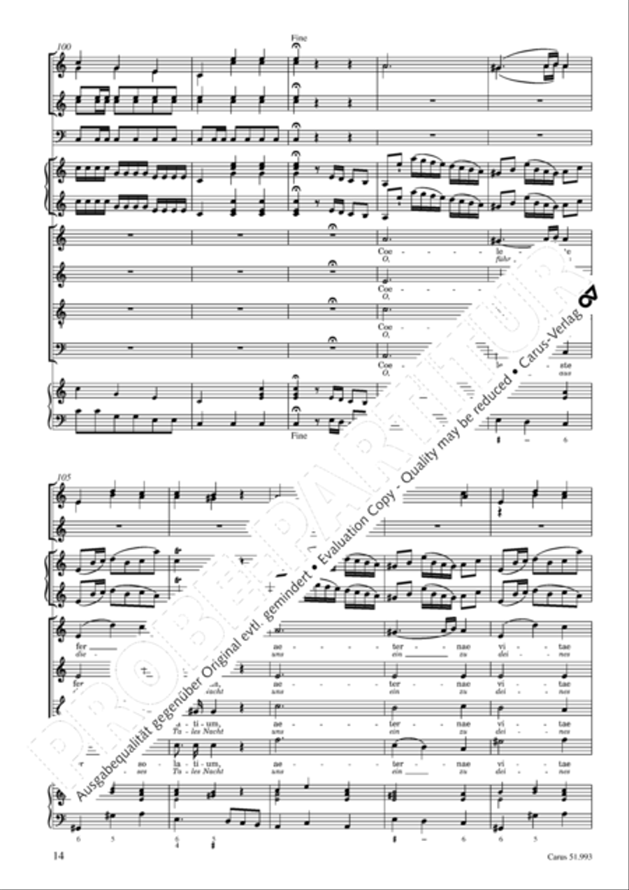 O Jesu, te invocamus 4-Part scores gallery preview page 15