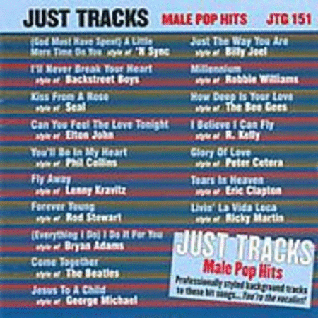 Male Pop Hits: Just Tracks (Karaoke CDG) image number null