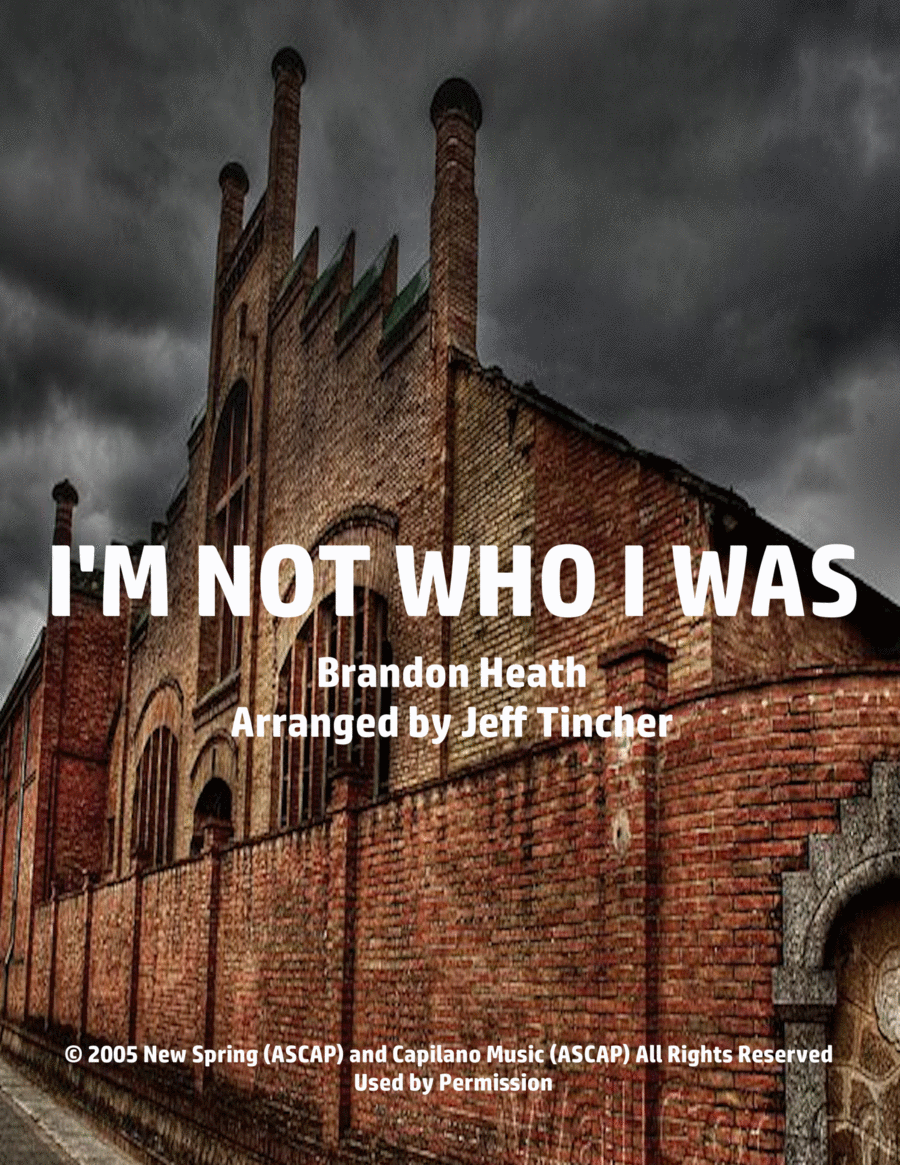 I'm Not Who I Was Voice scores gallery preview page 1