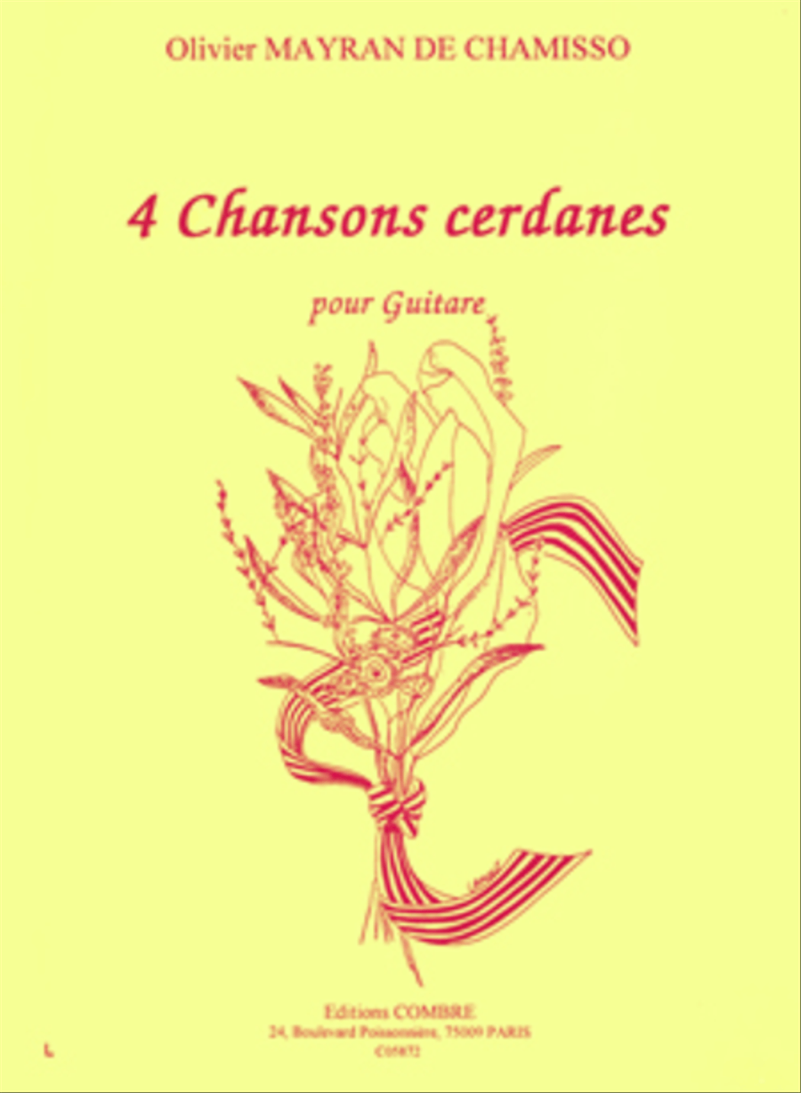 Chansons cerdanes (4) Acoustic Guitar scores gallery preview page 1