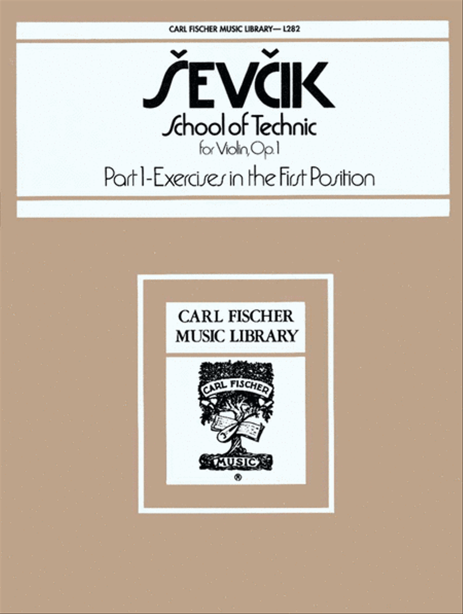 School of Technic Violin scores gallery preview page 1