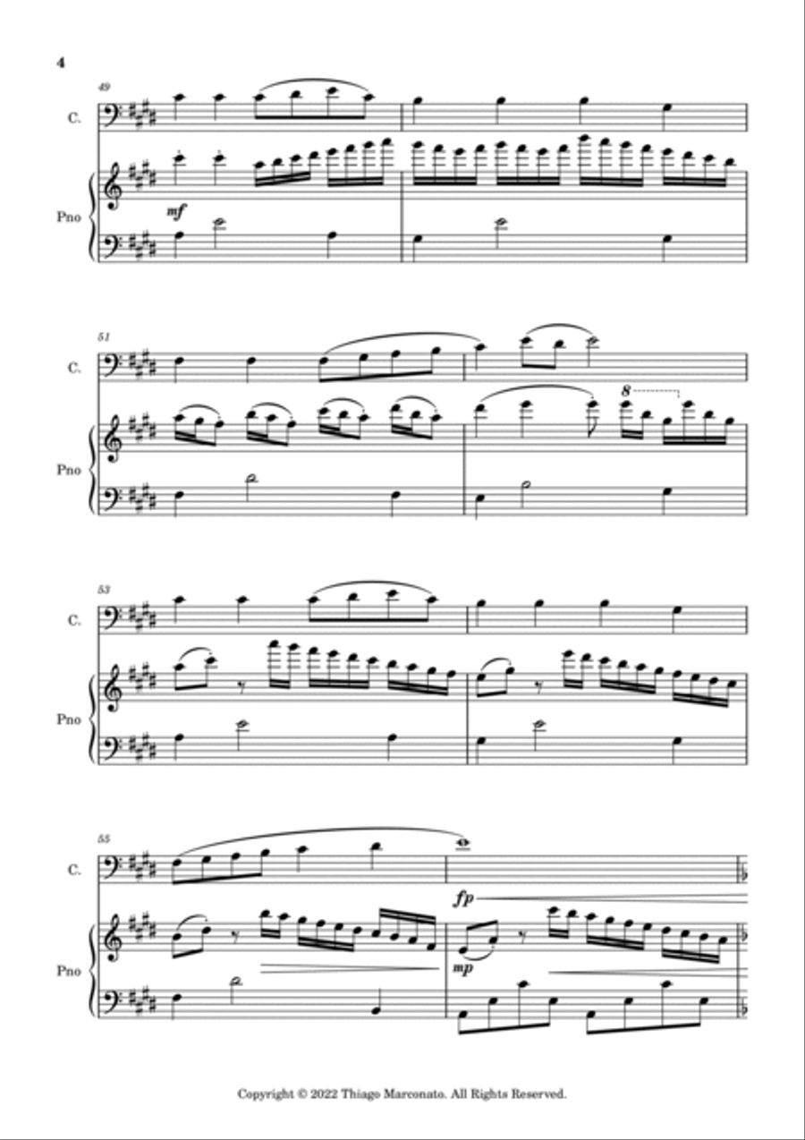 Always Cheerful Always Cheerful Piano scores gallery preview page 4