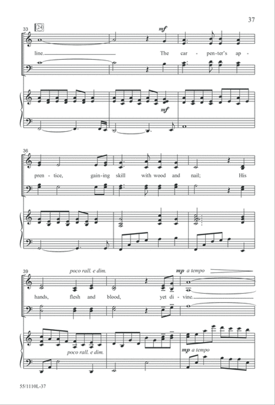 The Living Last Supper 4-Part scores gallery preview page 38