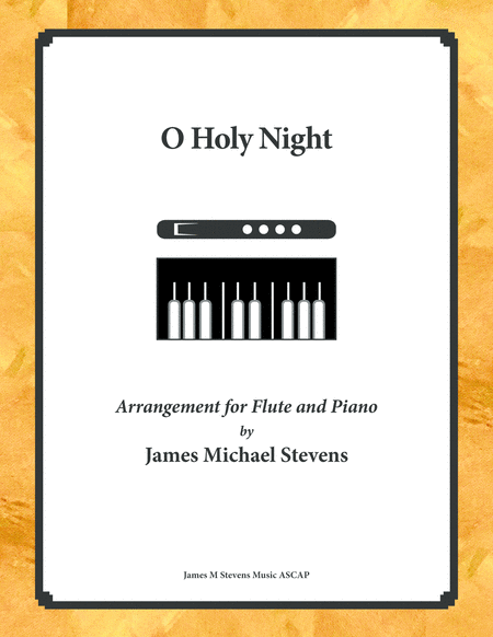 O Holy Night - Flute & Piano image number null