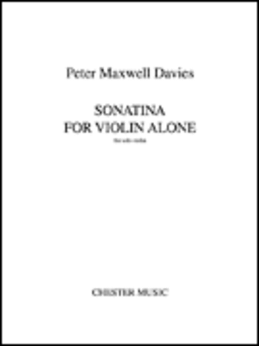 Sonatina for Violin Alone