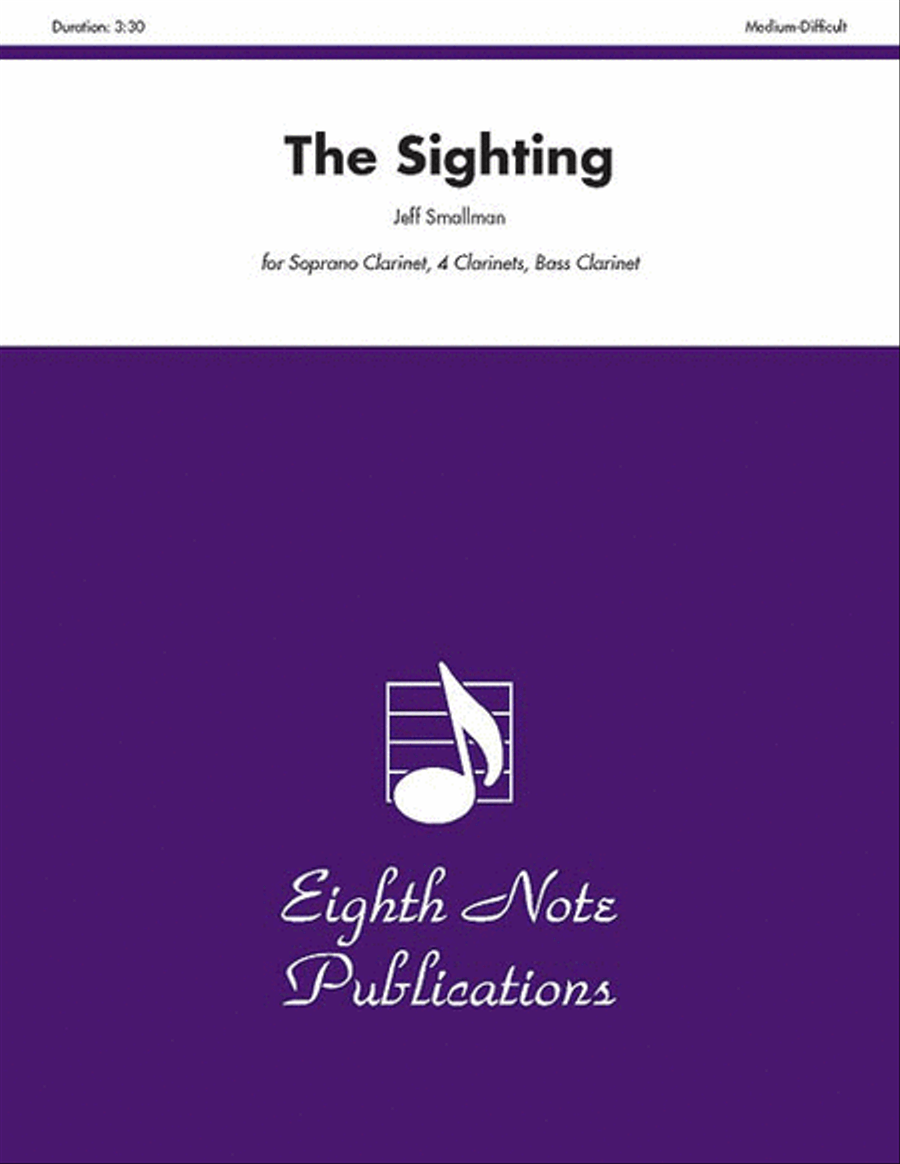 The Sighting Clarinet Quartet scores gallery preview page 1