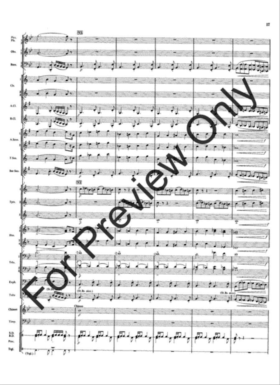 Meramec Rhapsody (Score) Meramec Rhapsody (Score) Concert Band scores gallery preview page 19