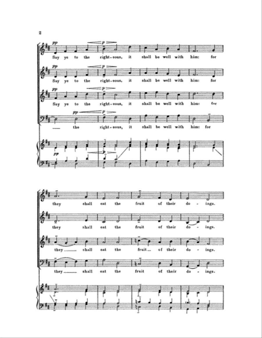 The Peaceable Kingdom SSAATTBB scores gallery preview page 4