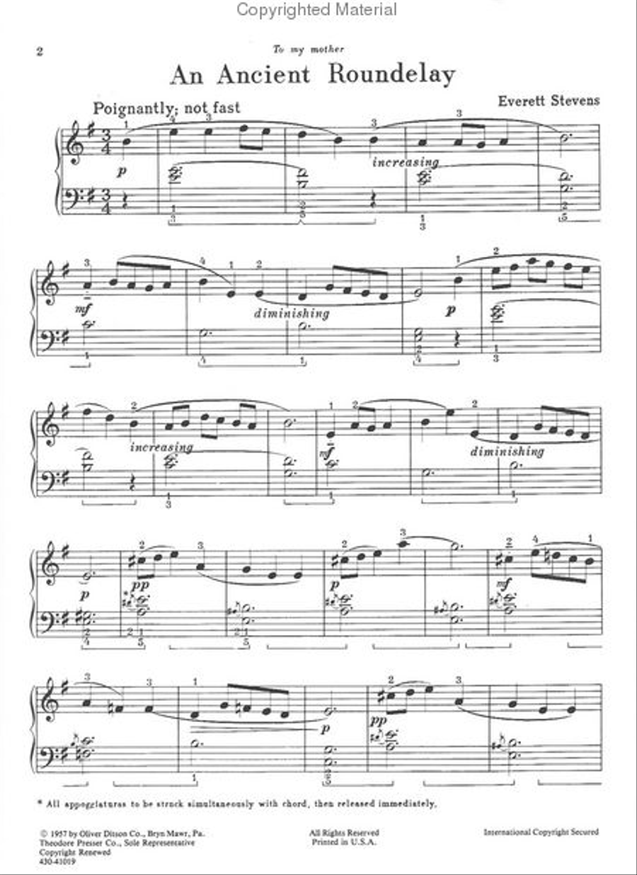 Six Modal Miniatures Six Modal Miniatures Chamber Music scores gallery preview page 2