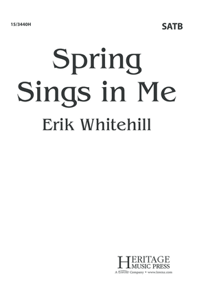 Book cover for Spring Sings in Me