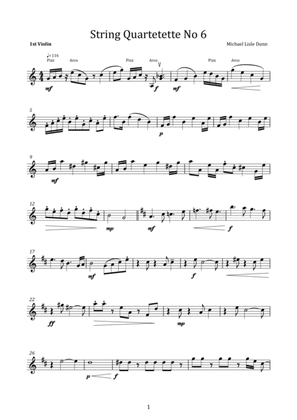 String Quartetette No 6
