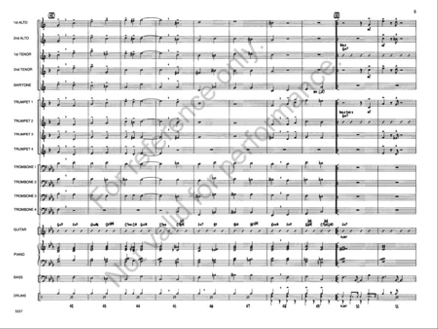 Avalon Avalon Jazz Ensemble scores gallery preview page 6