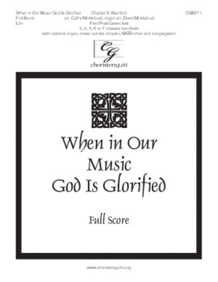 When in Our Music God Is Glorified - Full Score