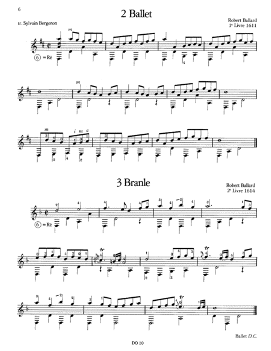 Musique pour guitare seule, Vol. 2 Classical Guitar scores gallery preview page 6
