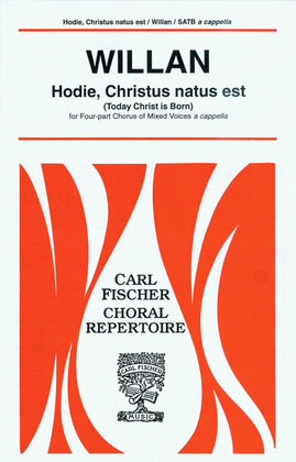 Book cover for Hodie, Christus Natus Est