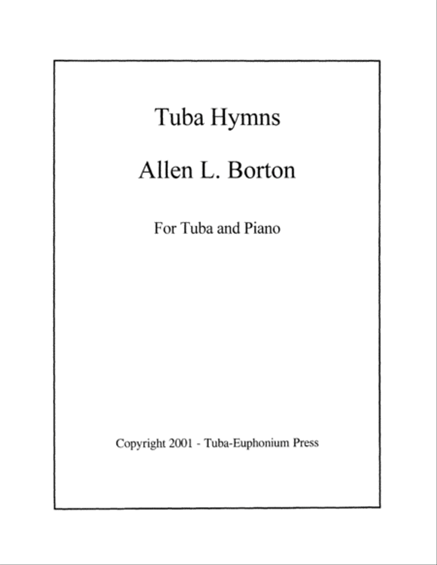 Tuba Hymns Tuba scores gallery preview page 2