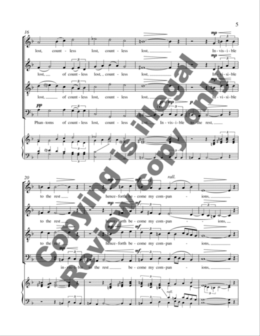 Ashes of Soldiers 4-Part scores gallery preview page 9