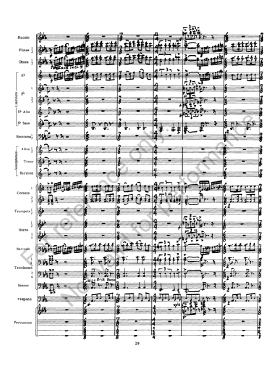 Prelude-Variations Prelude-Variations Concert Band scores gallery preview page 20