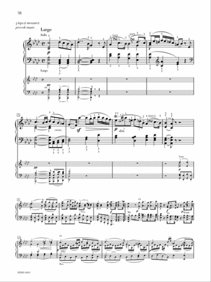 Beethoven – Concerto No. 1 in C Major, Op. 15 Piano Solo scores gallery preview page 3